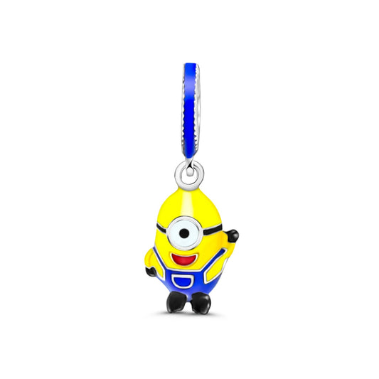 Sylvory 925 Sterling Silver Stuart Minion Charm