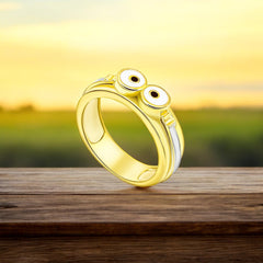 "Sylvory 925 Sterling Silver Bob Minion Ring"