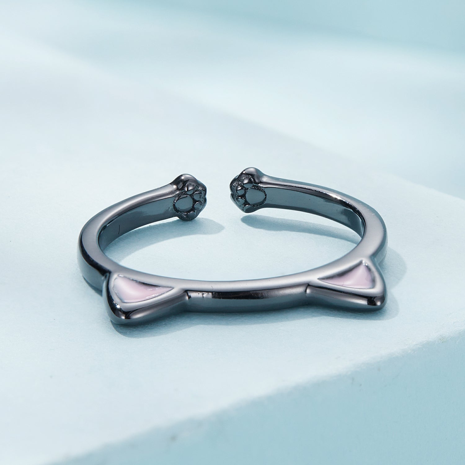 "Sylvory 925 Sterling Silver Catty Elegance Ring"