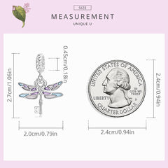 "Sylvory 925 Sterling Silver Celestial Key Charm"