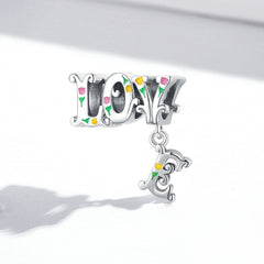 "Sylvory 925 Sterling Silver Eternal Love Charm"