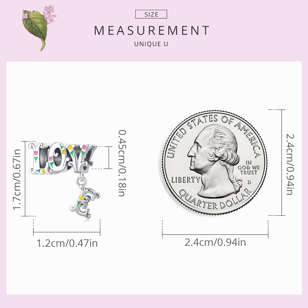 "Sylvory 925 Sterling Silver Eternal Love Charm"