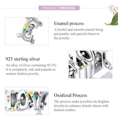 "Sylvory 925 Sterling Silver Eternal Love Charm"