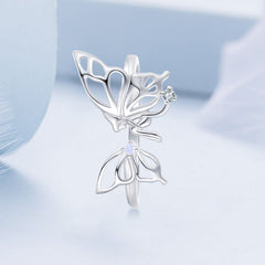 "Sylvory 925 Sterling Silver Fairy's Enchantment Ring"