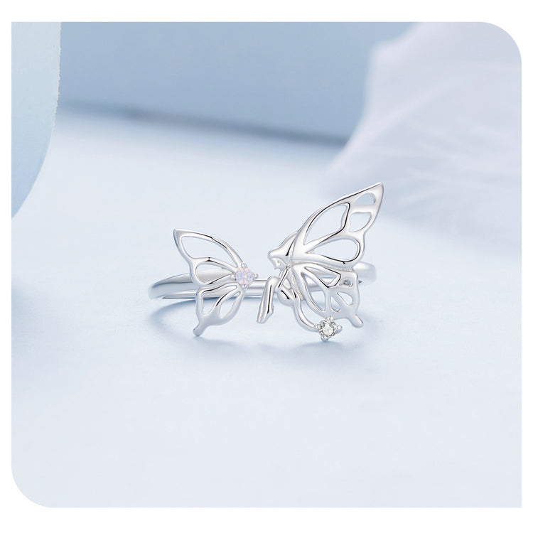 "Sylvory 925 Sterling Silver Fairy's Enchantment Ring"