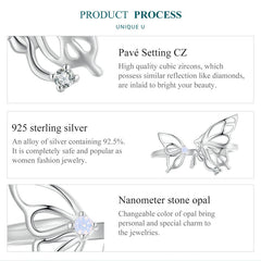 "Sylvory 925 Sterling Silver Fairy's Enchantment Ring"