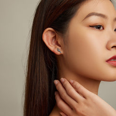 "Sylvory 925 Sterling Silver Flight Bird Studs"