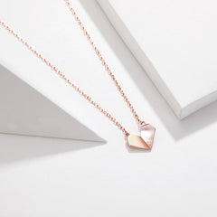 "Sylvory 925 Sterling Silver Heart's Delight Necklace"