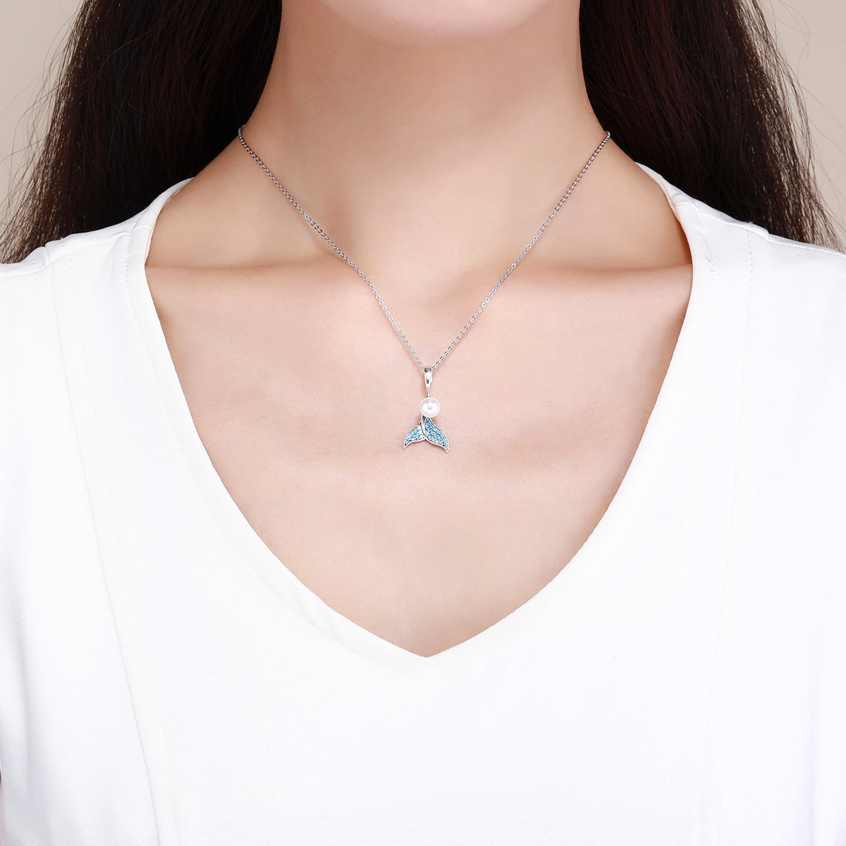 "Sylvory 925 Sterling Silver Mermaid's Tear Charm"