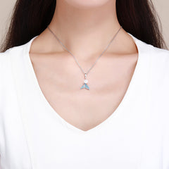 "Sylvory 925 Sterling Silver Mermaid's Tear Charm"