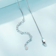 "Sylvory 925 Sterling Silver Mountain Peak Necklace"