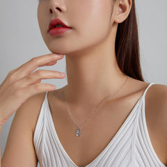 "Sylvory 925 Sterling Silver Palette Passion Necklace"