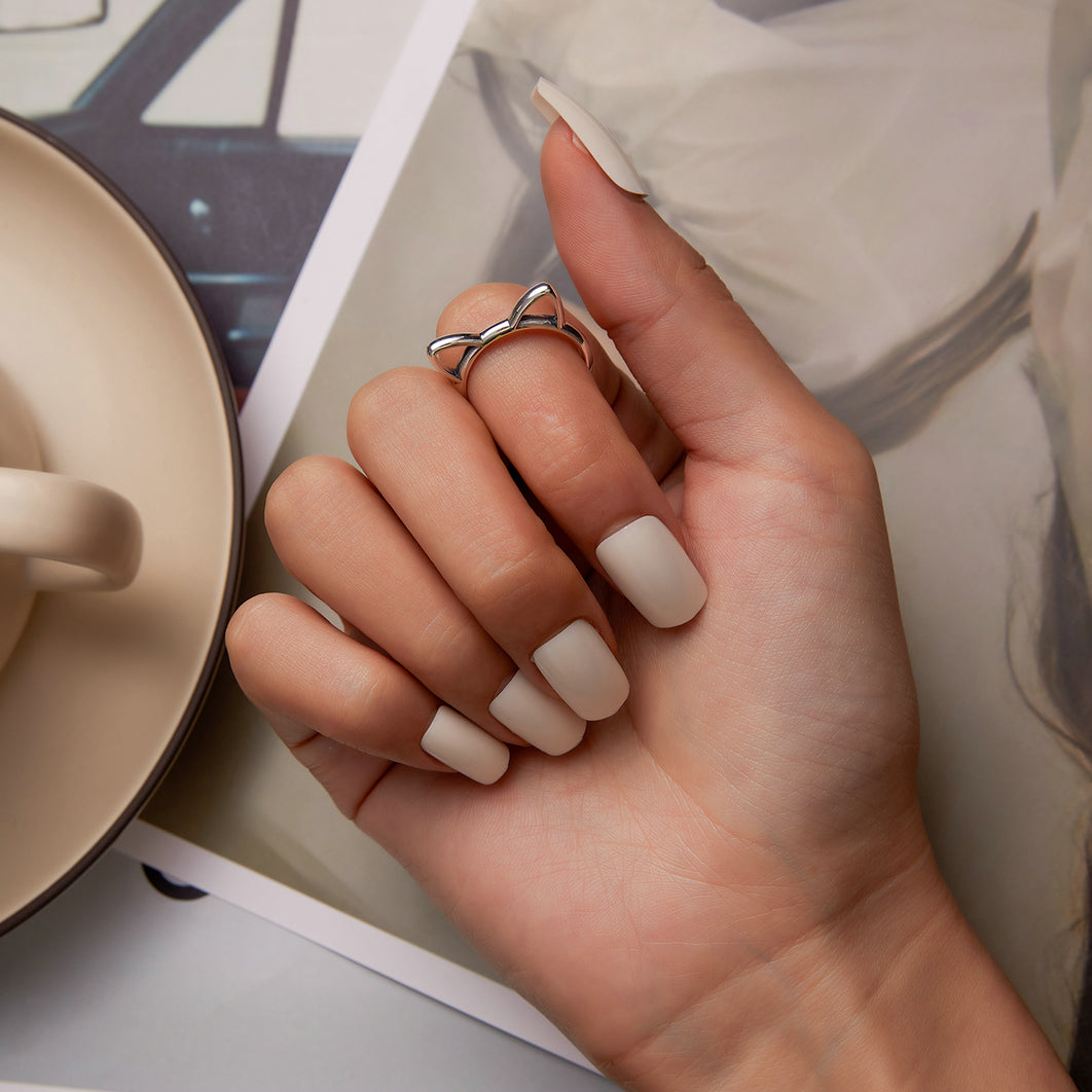 "Sylvory 925 Sterling Silver Pawsome Kitty Ring"