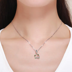 "Sylvory 925 Sterling Silver Peaceful Perching Bird Charm"