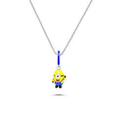 "Sylvory 925 Sterling Silver Stuart Minion Charm"