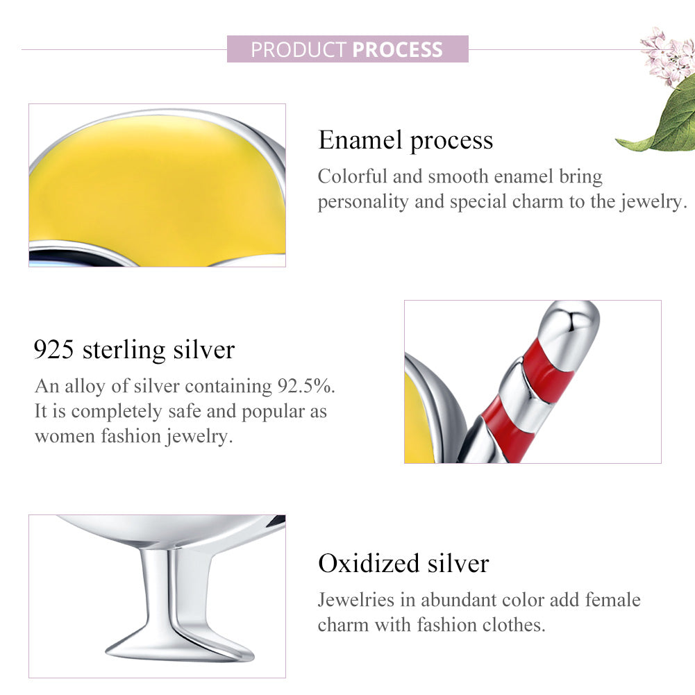 "Sylvory 925 Sterling Silver Trio Ice Cream Charm"