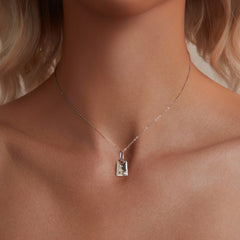 Silver Customized Board Charm