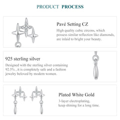 Silver Twilight Sparkle Earring