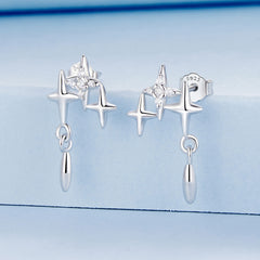 Silver Twilight Sparkle Earring