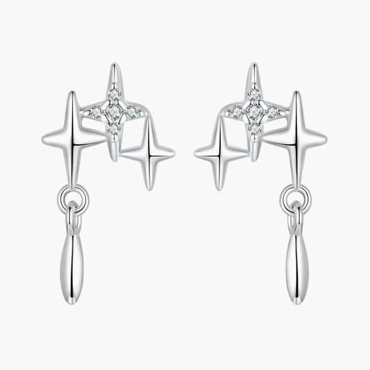 Silver Twilight Sparkle Earring