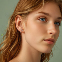 Silver Twilight Sparkle Earring