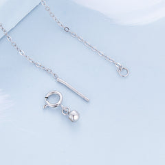 Silver Wing of Grace Necklace