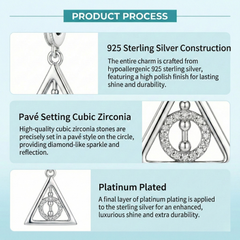 Silver Harry Potter Deathly Hallows Charm