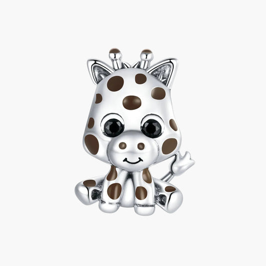 Sylvory 925 Sterling Silver Jiffy the Giraffe Charm