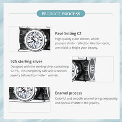 Sylvory 925 Sterling Silver Capture This Charm