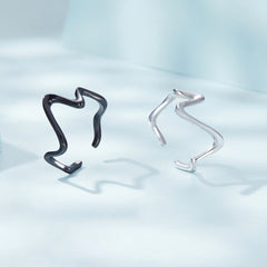 Silver Wonder Wave Ring