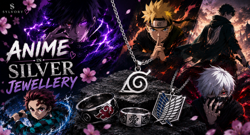Anime in Silver Jewellery: Wear Your Fandom with Style