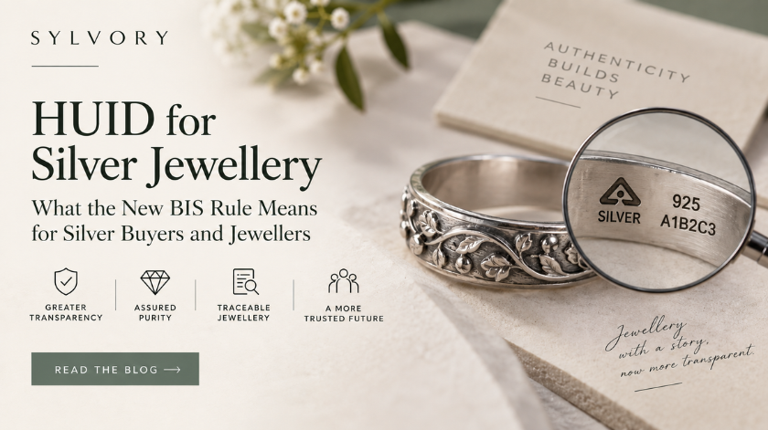 HUID for Silver Jewellery: What the New BIS Rule Means for Silver Buyers and Jewellers