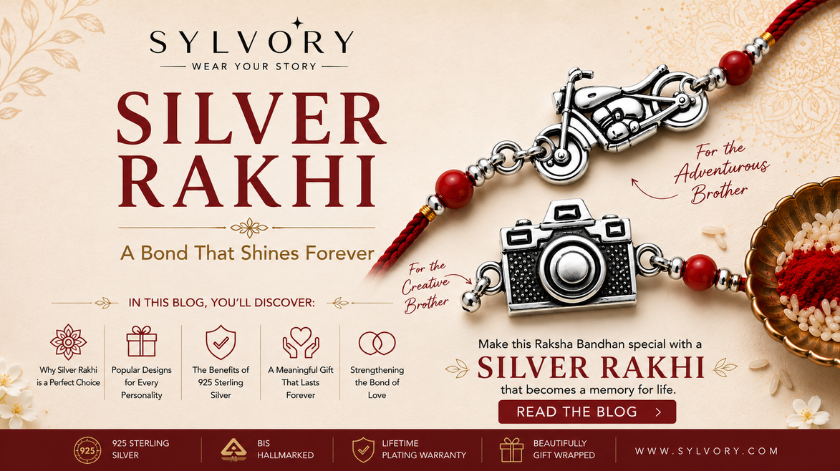 Silver Rakhi: A Timeless Symbol of Love, Protection & Elegance