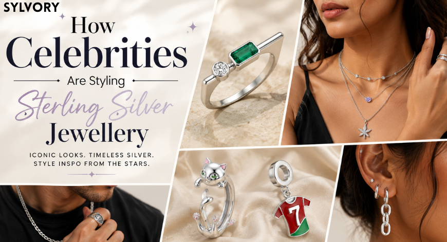 How Celebrities Are Styling Sterling Silver Jewellery: Fashion Trends You Can Wear Every Day