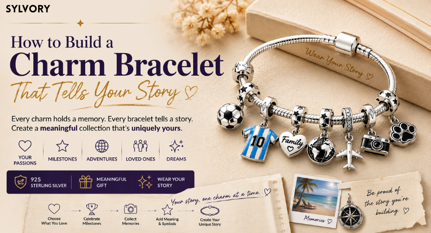 How to Build a Charm Bracelet That Tells Your Story