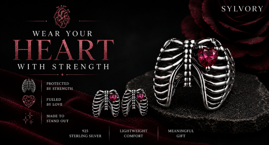Anatomy of Love: The Story Behind Our Anatomical Heart & Ribcage Sterling Silver Collection