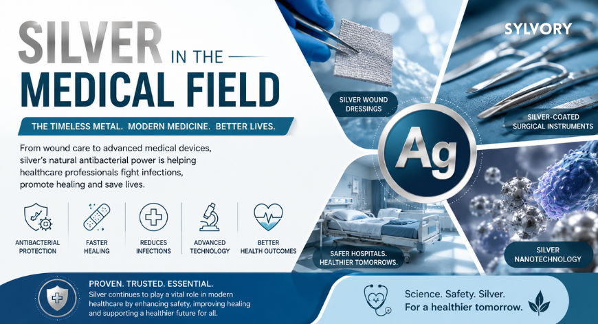 Silver in the Medical Field: A Timeless Metal Saving Modern Lives