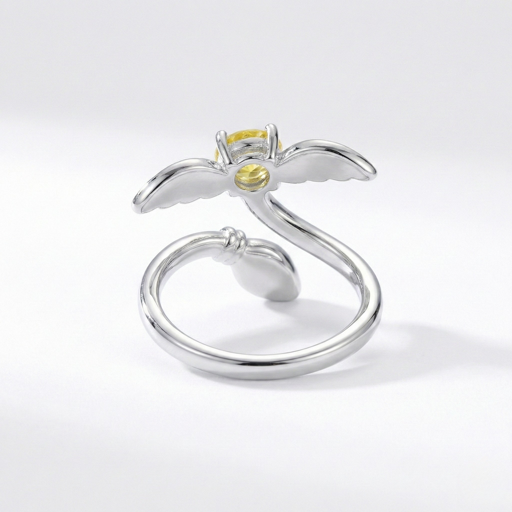 Silver Harry Potter Quidditch Ring