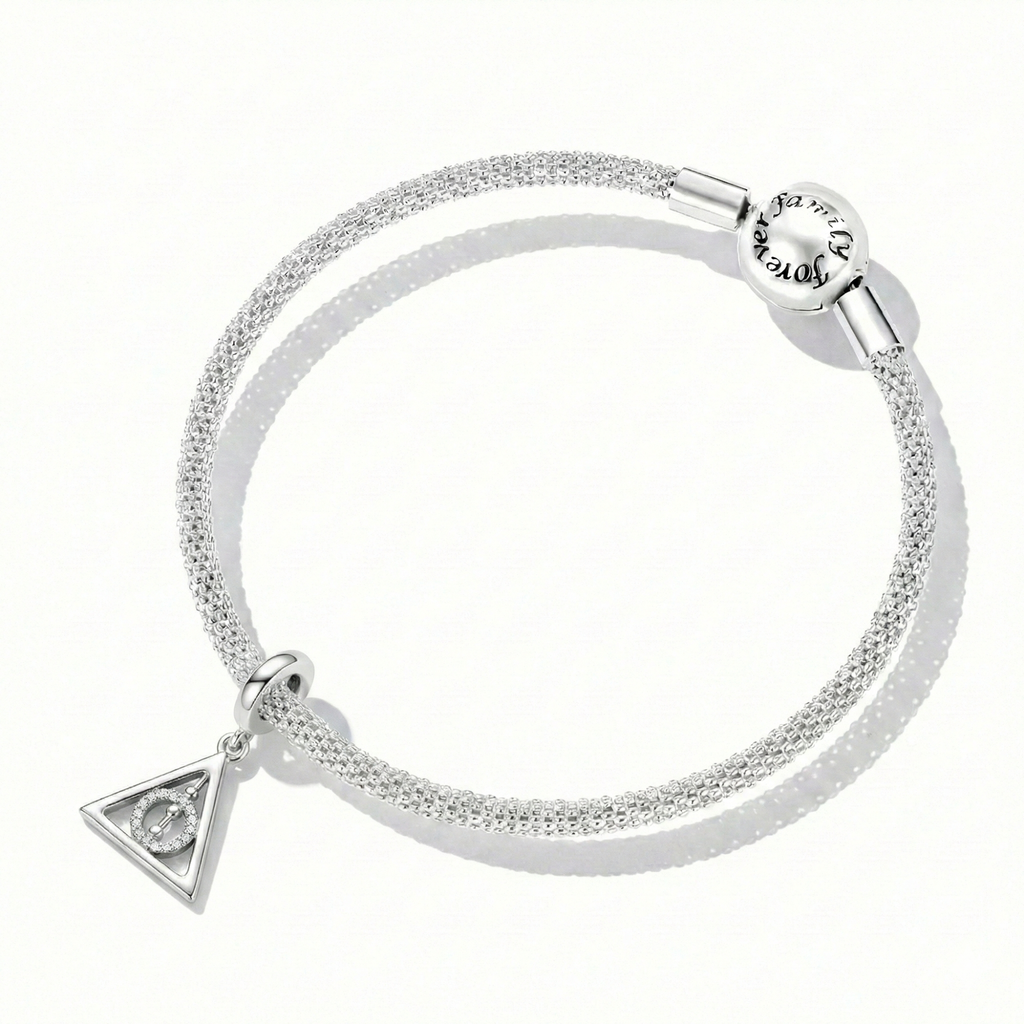 Silver Harry Potter Deathly Hallows Charm
