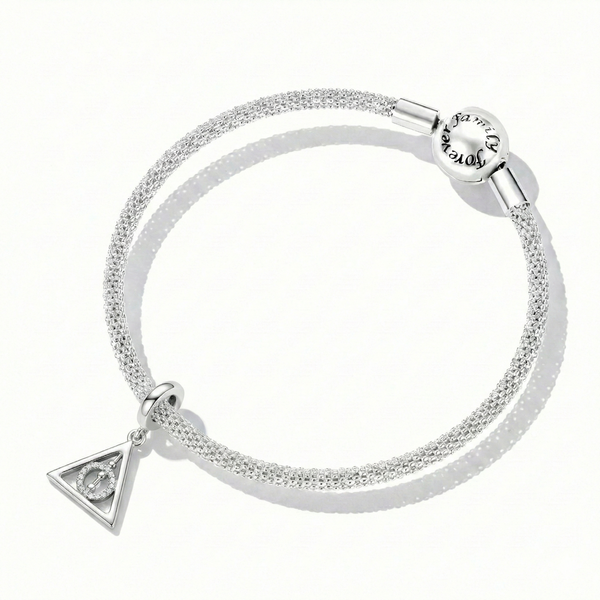 Silver Harry Potter Deathly Hallows Charm
