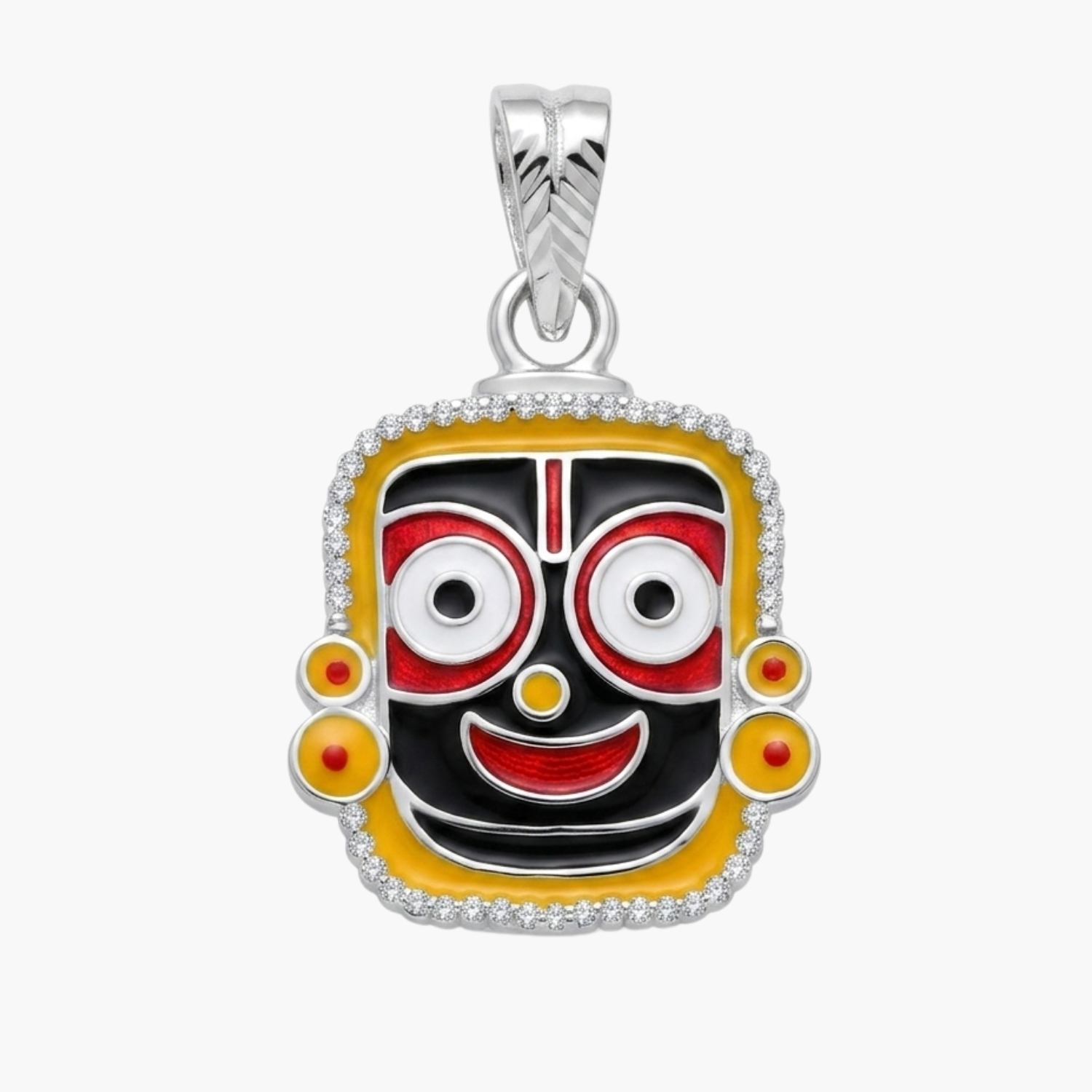 Silver Jagannath Mahaprabhu  Pendant Main image