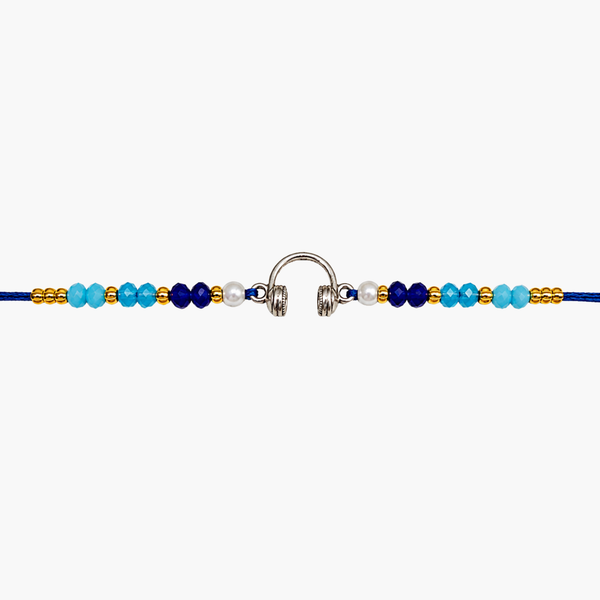 Silver Music Lover Rakhi