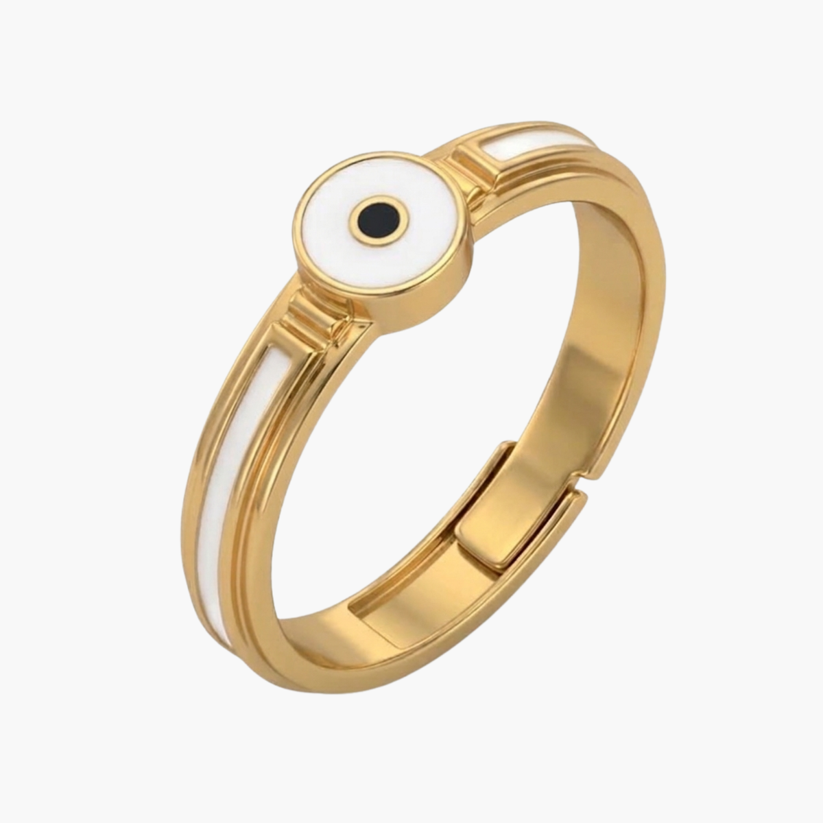 Silver Stuart Minion Compact Ring Main image
