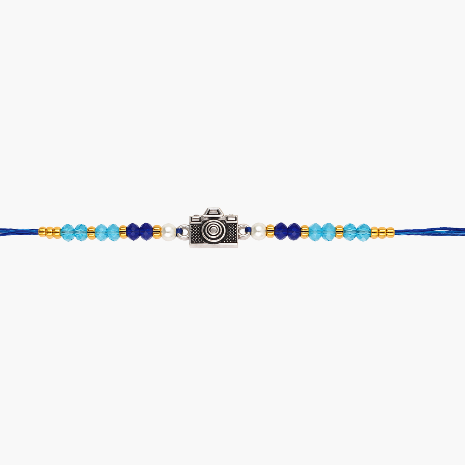 Silver Camera Rakhi Main image