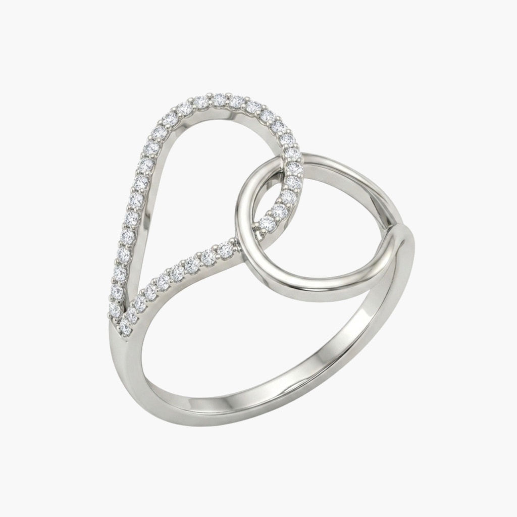 Silver Eternal Connection Ring