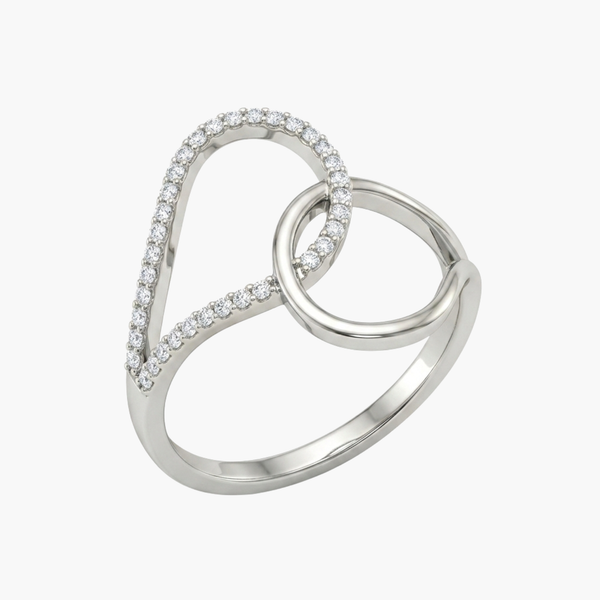 Silver Eternal Connection Ring