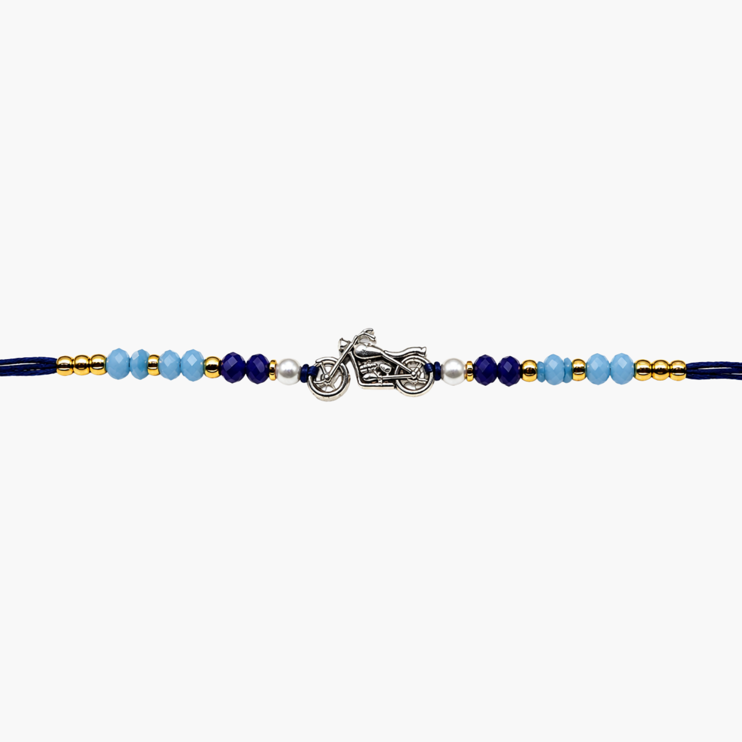 Silver Motorcycle Rakhi Main image