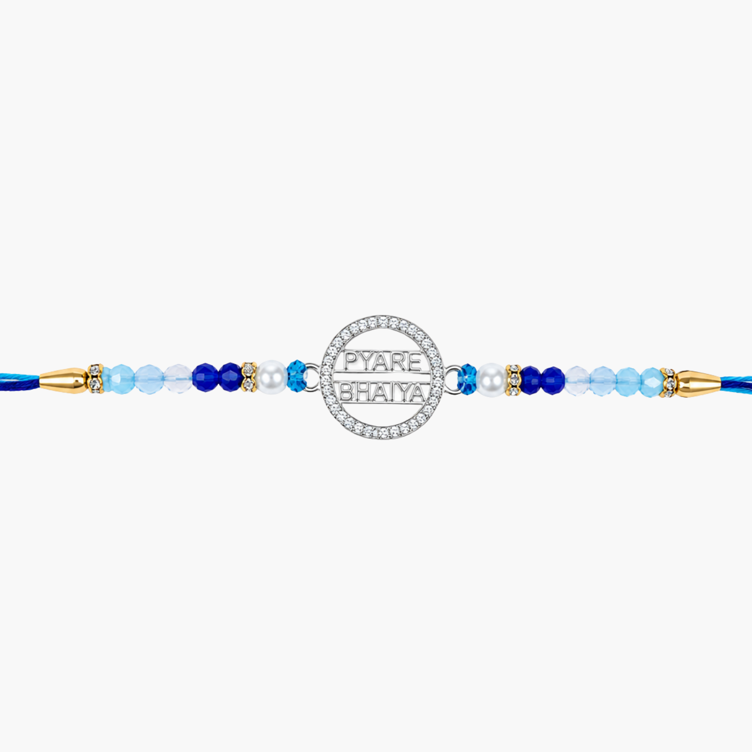 Silver Pyare Bhaiya Silver Rakhi