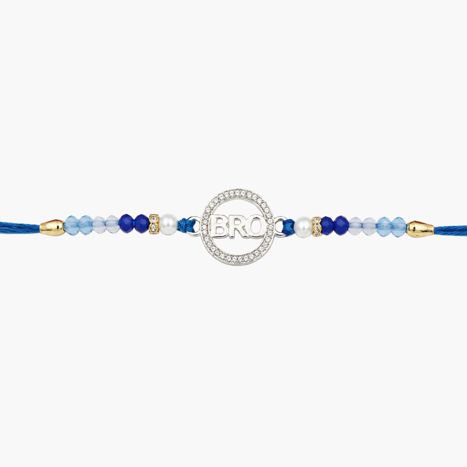 Silver Best Bro Rakhi Main image
