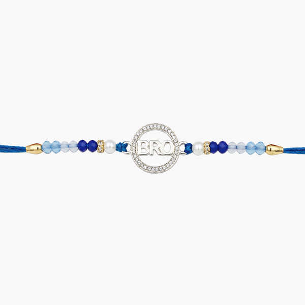 Silver Best Bro Rakhi